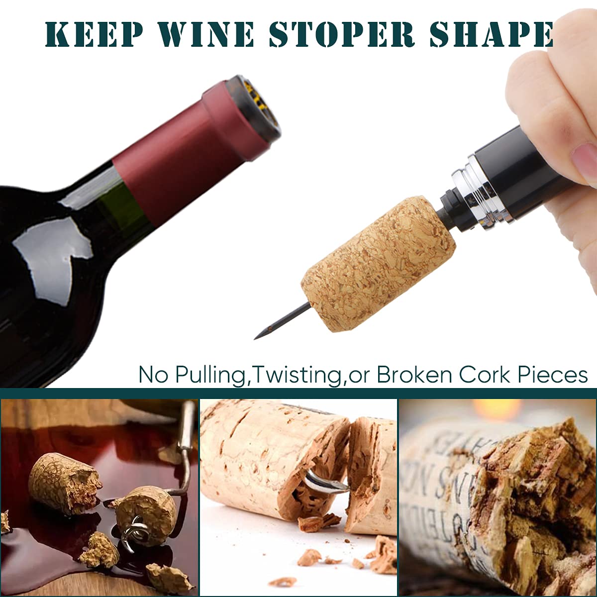 🍾Air pressure wine corkscrew🍾Give a free gift🎁