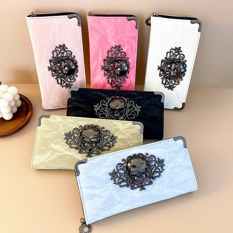 Women's Pu Leather Color Block Retro Classic Style Square Zipper Small Wallets