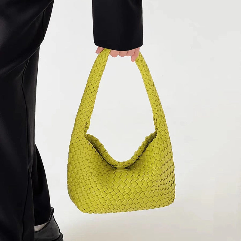 Summer Handmade Woven Bag Women's Bag New Fashion Small Bag Underarm Bag Crossbody Shoulder Hand Bag