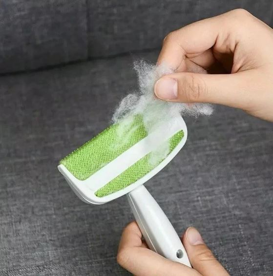 Manual Mini Double Head Sofa Bed Seat Gap Cleaning Brush. Cat Hair Cleaning Brush