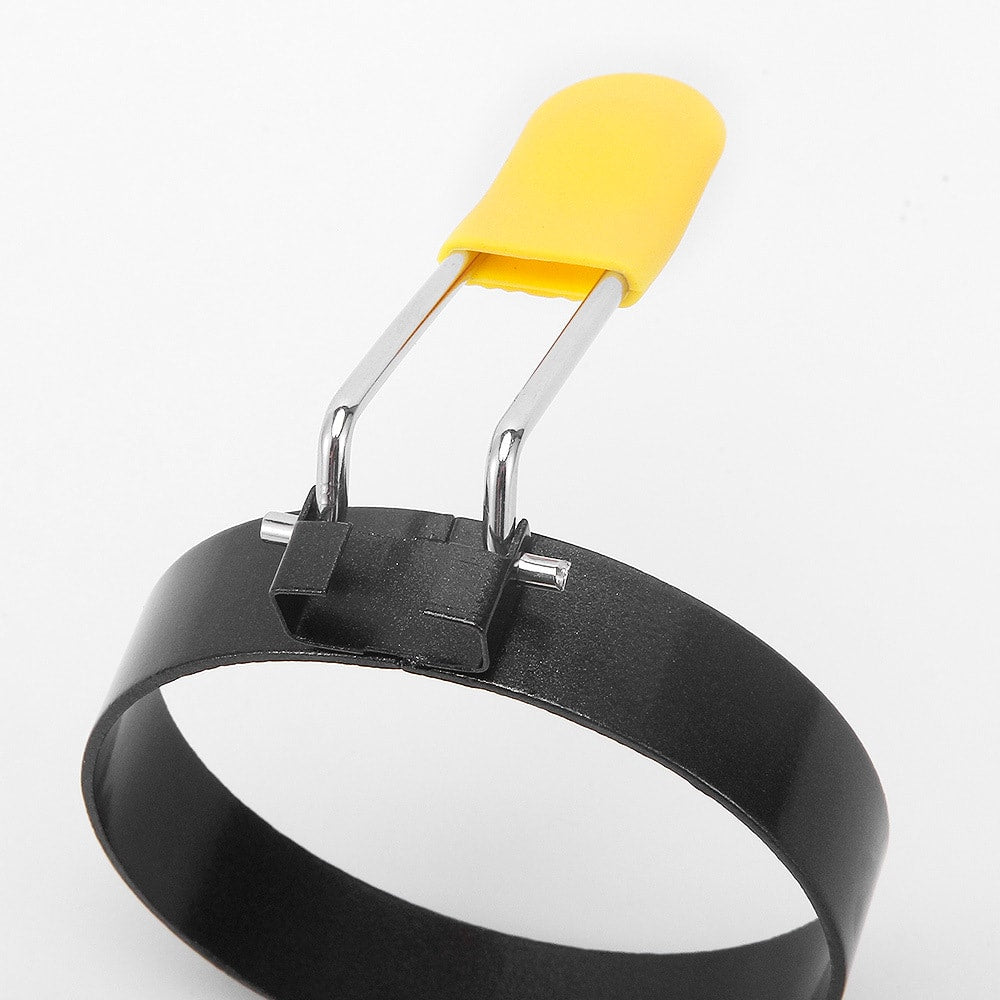4 Pcs Set Egg Ring.Silicone Case and Brush