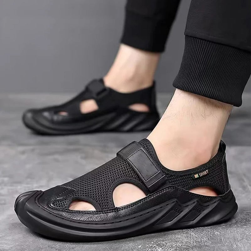 Men's Summer Casual Breathable Sandals with Soft Mesh Sole