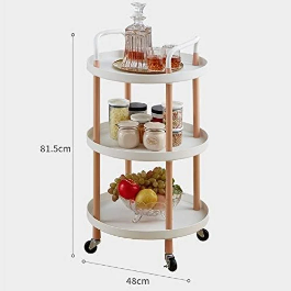 3-Tier Luxury Movable Trolley