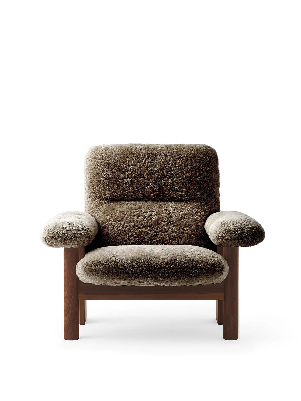 Brasilia Lounge Chair. Sheepskin