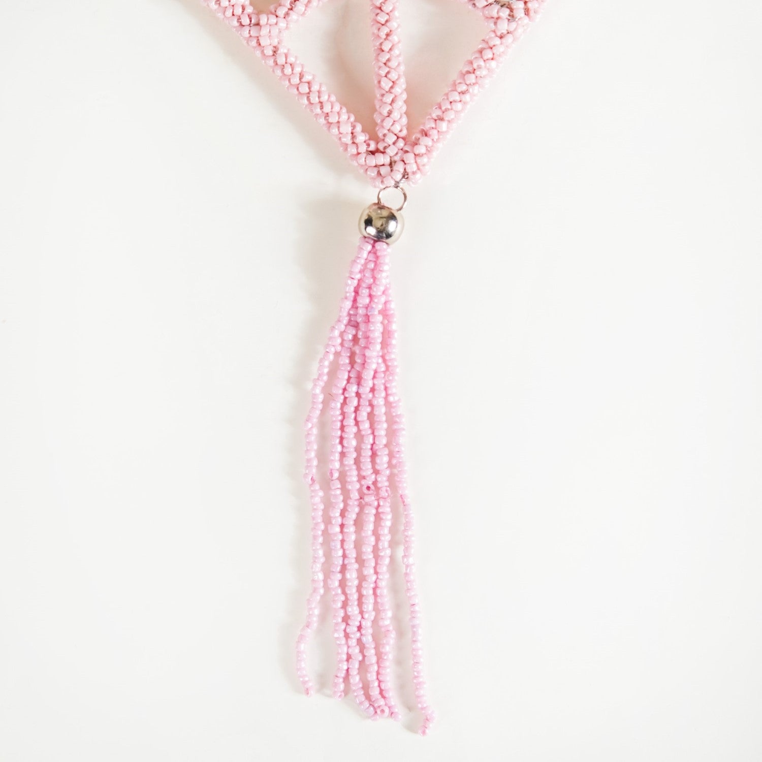 Beaded Christmas Ornament Set of 2