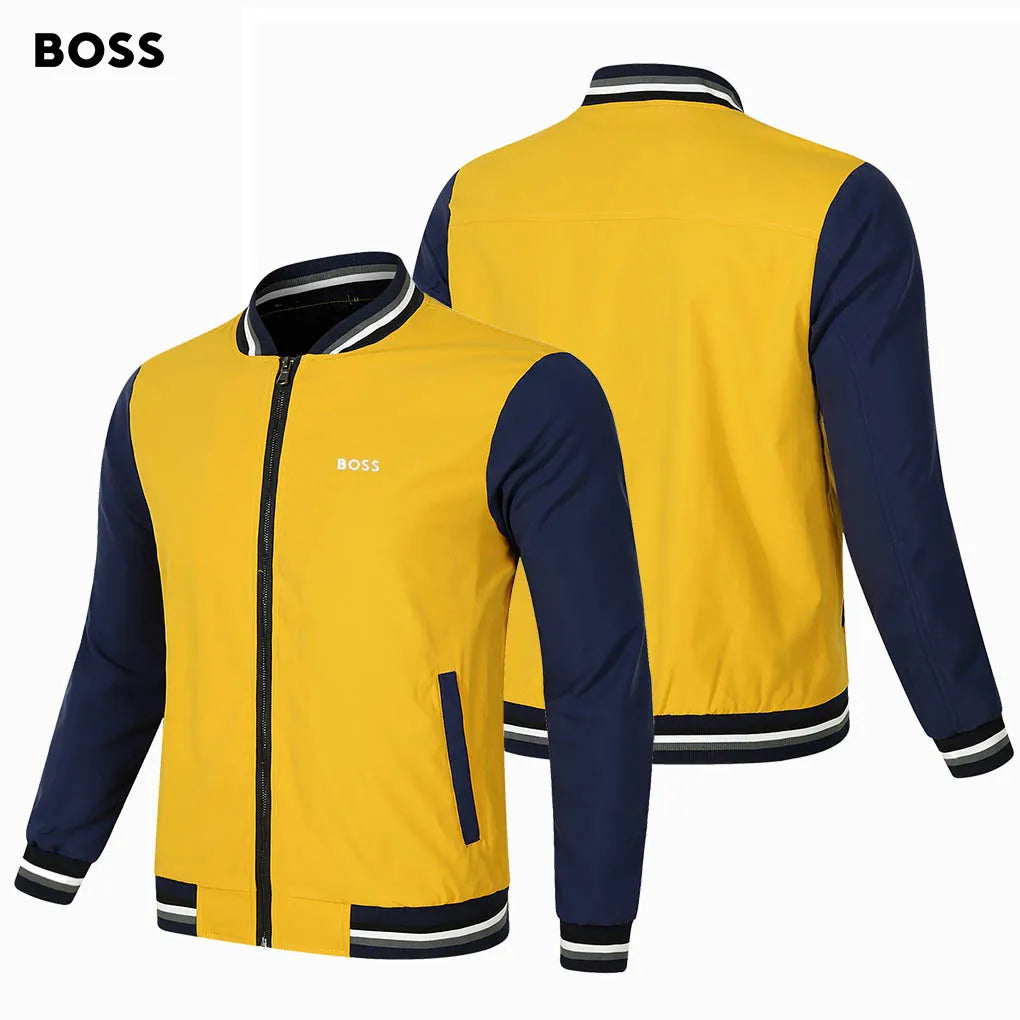 BOSS SOLID COLOR MENS CASUAL HOODIES COAT SWEATERSHIRT