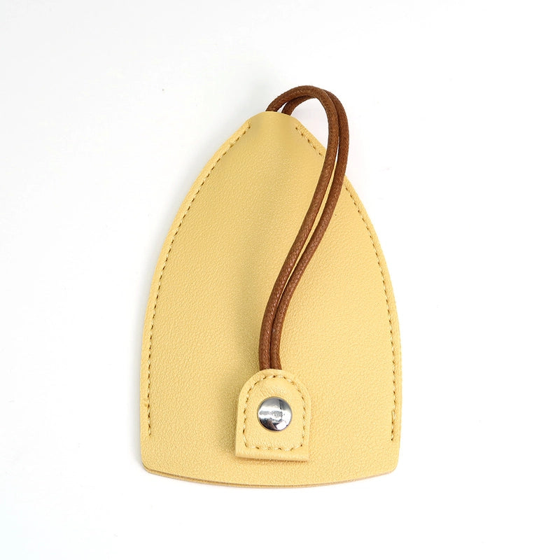 Unisex Solid Color Pu Leather Buckle Card Holders