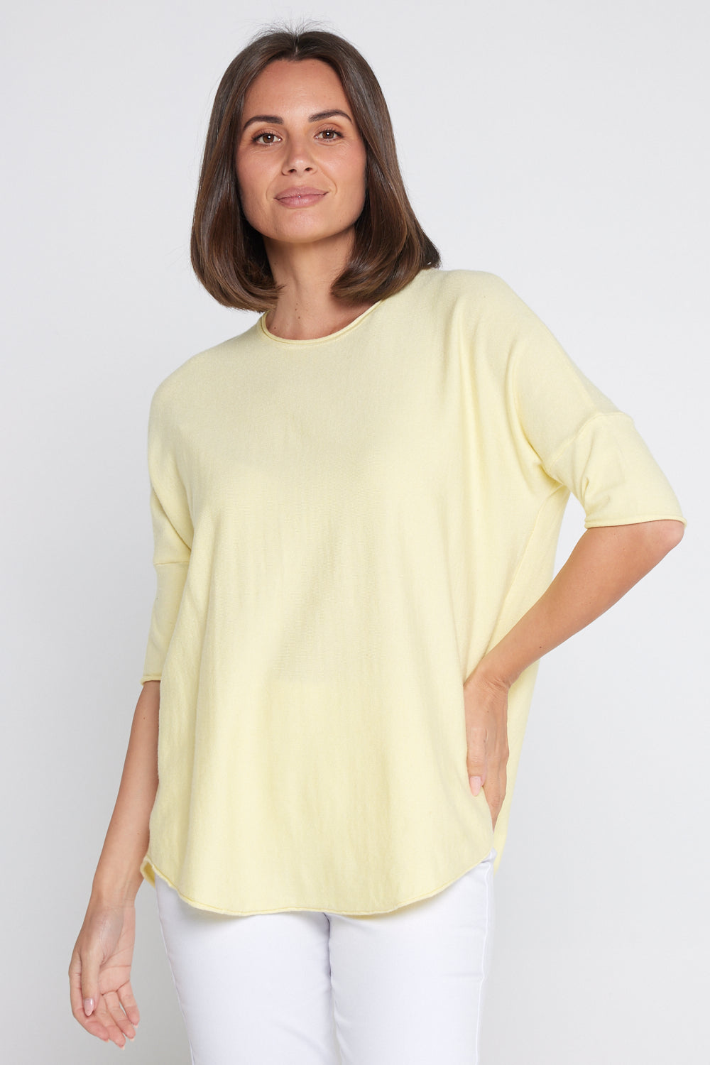 Jarrah Summer Knit - Lemon