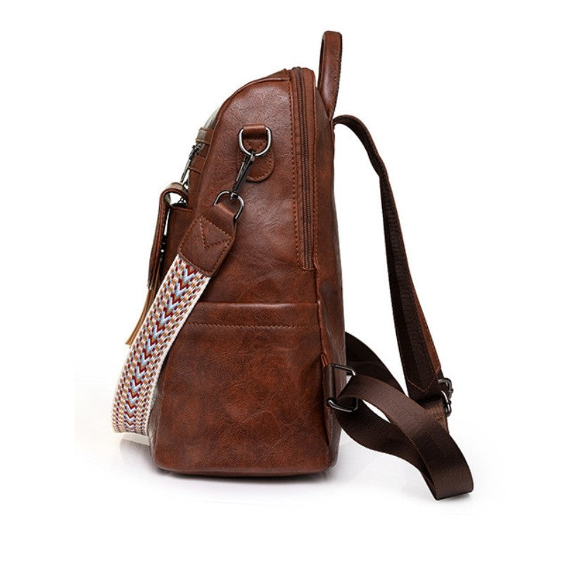 Retro Large Capacity  Women's Dual-rpose Backpack