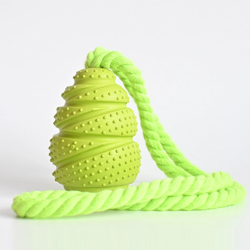 Leakage Eating Hand Freeze-dried Meat Fruit Dried Leakage Eating Toy Dog Gnawing Bite Resistant Rubber Easy To Clean