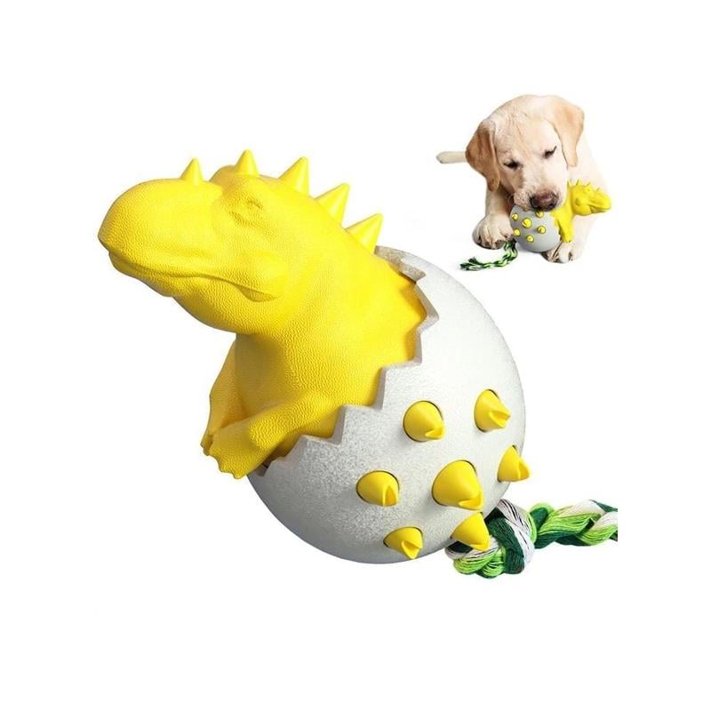 Idearock Dinosaur Eggs Dog Chew Toys