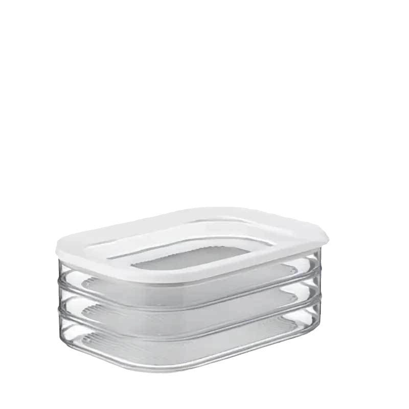 Minimalist Solid Color Plastic Storage Container Box