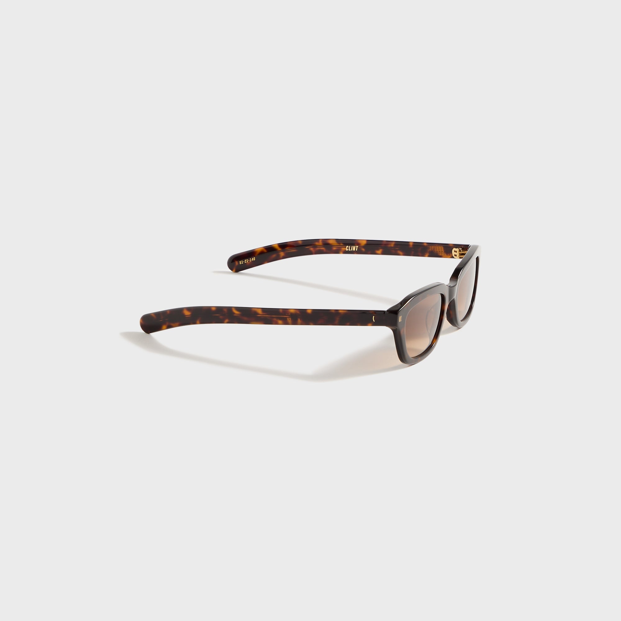Flatlist Clint - Dark Tortoise / Brown Gradient Lens