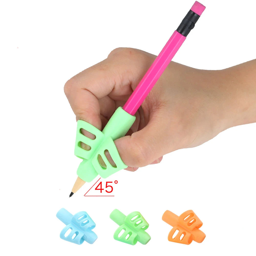 3 Pcs  Soft Silicon Pen Holder