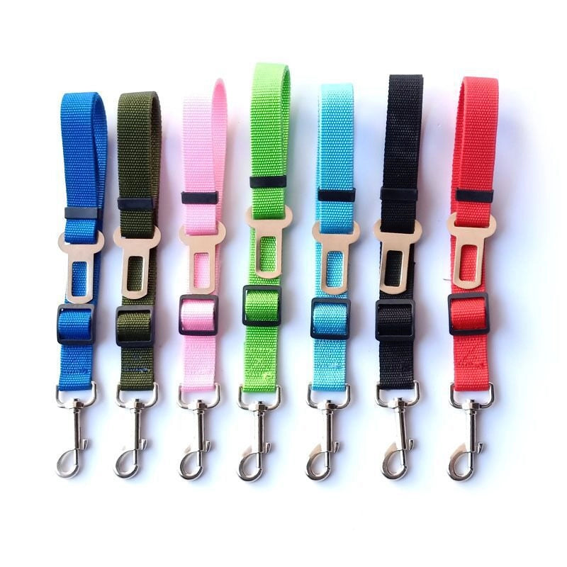 Pet Products Dog Leash Pet Car Safety Belt Adjustment Car Safety Rope Cat Leash Dog Leash