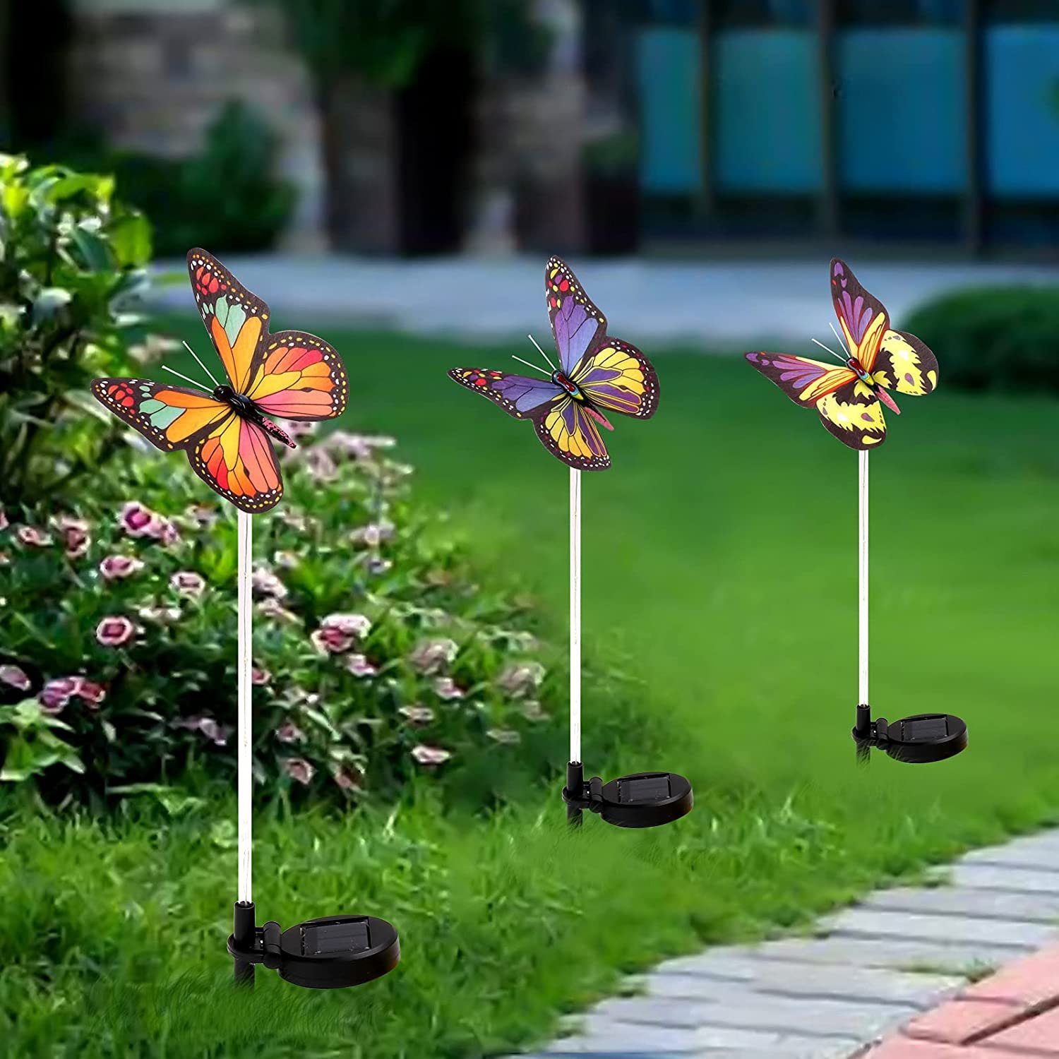 HOT SALE 49%OFF 🔥Outdoor Solar Garden Butterfly Lights Decor