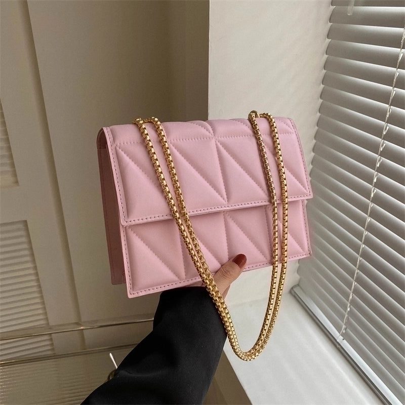 Women's All Seasons Pu Leather Classic Style Shoulder Bag