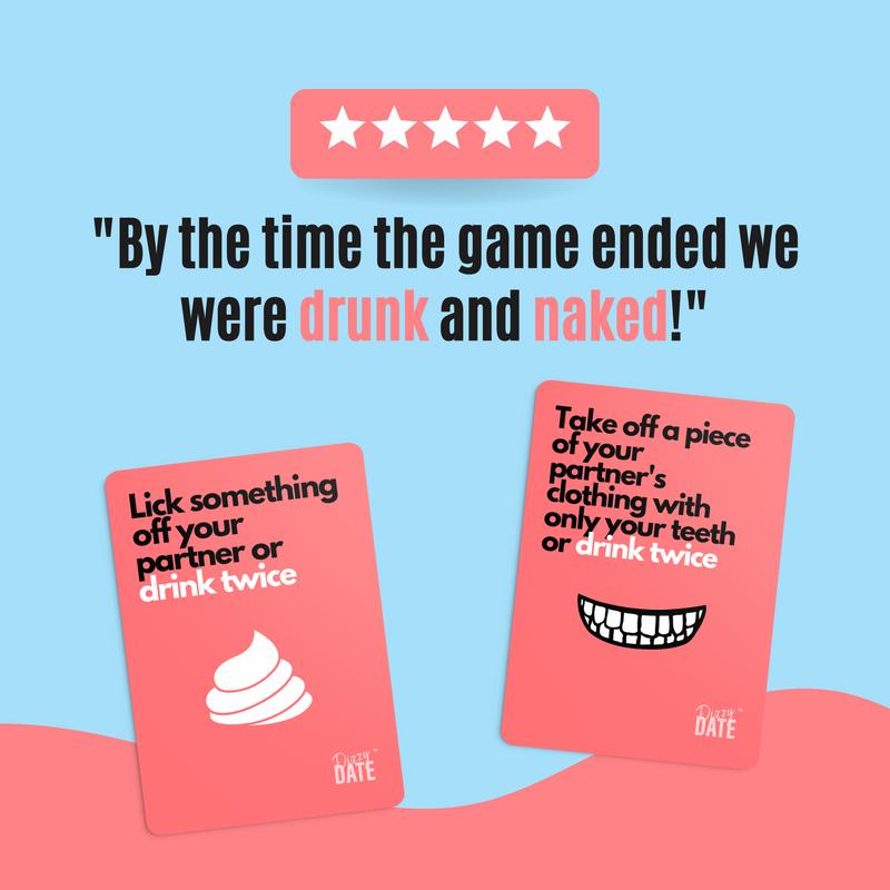 Dizzy Date - The Card Game For Date Nights and Parties