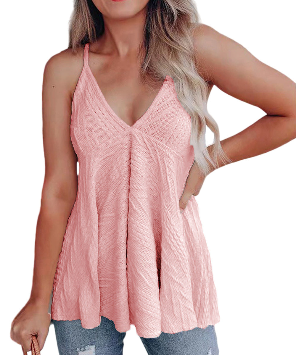V-Neck Casual Woolen T-Shirt(6 colors)