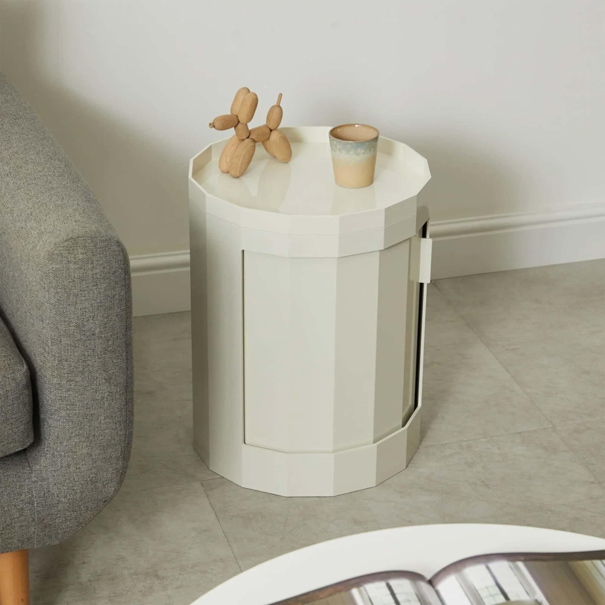 Hay Facet Cabinet Low. eggshell