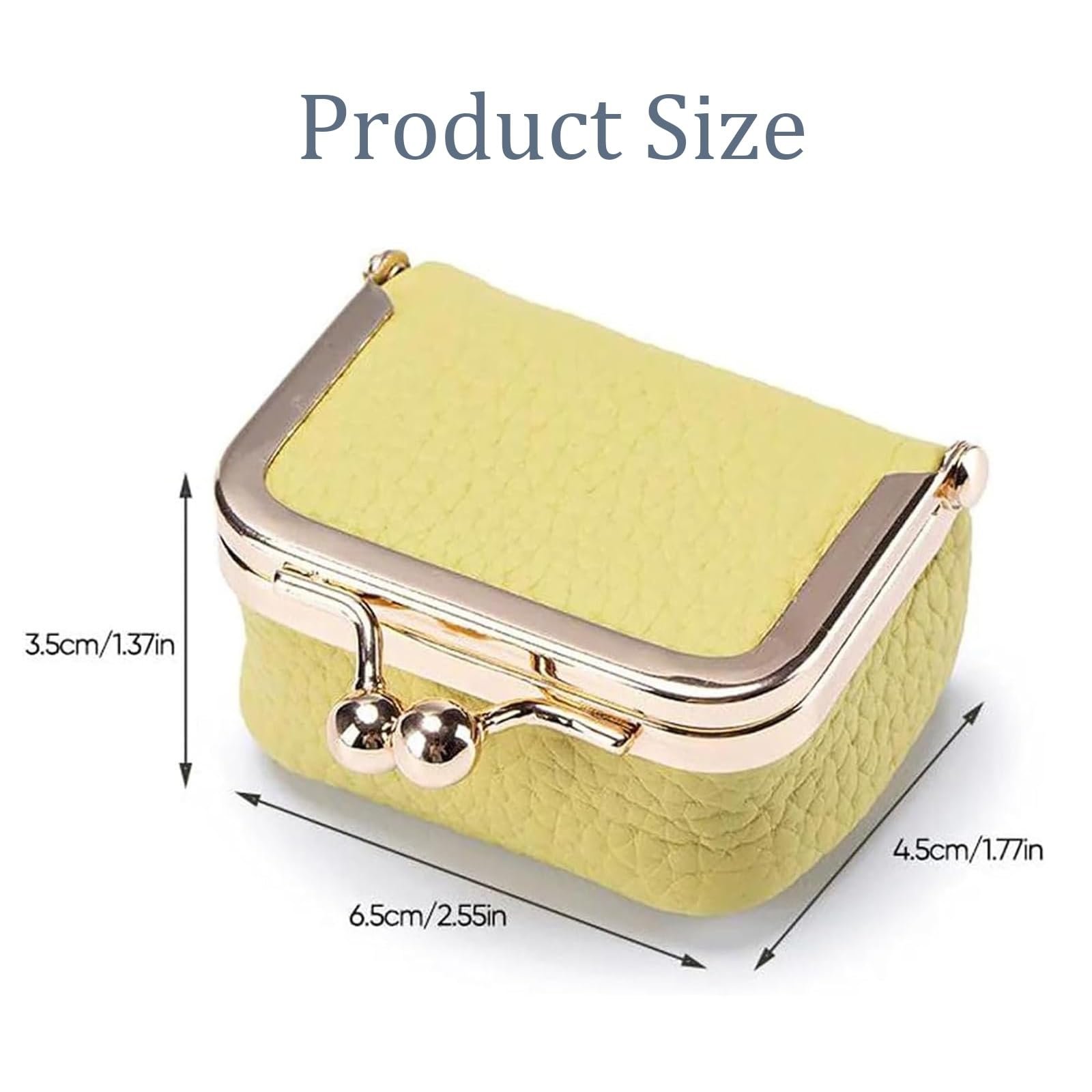 Genuine Leather Mini Coin Purse