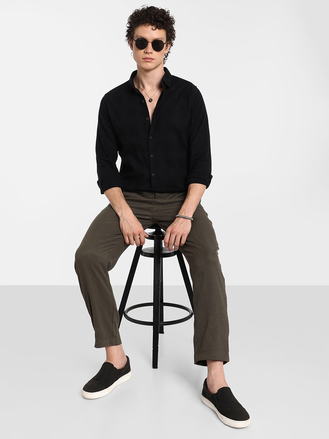 Hive-Checkered Shirt