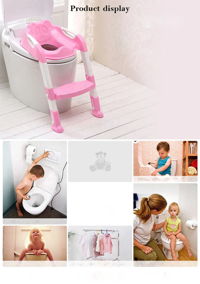 Kids Toilet Commode Ladder