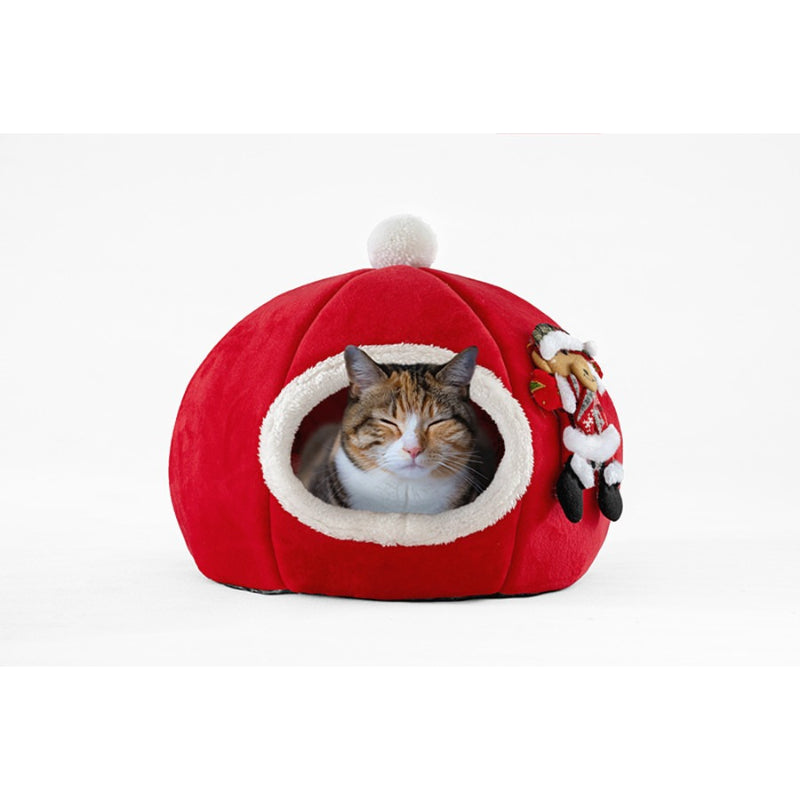 Semi-Closed Cat Bed Litter