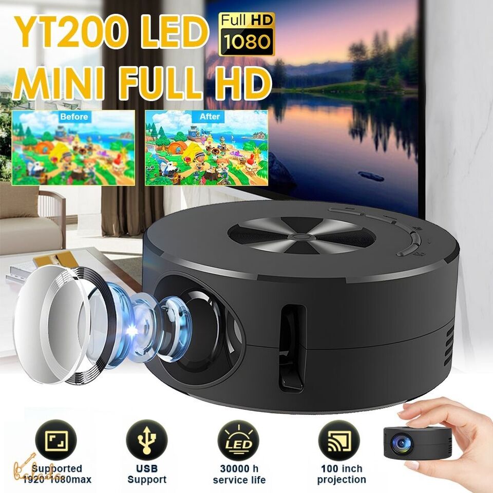 47% OFF Home HD Portable Pocket Projector