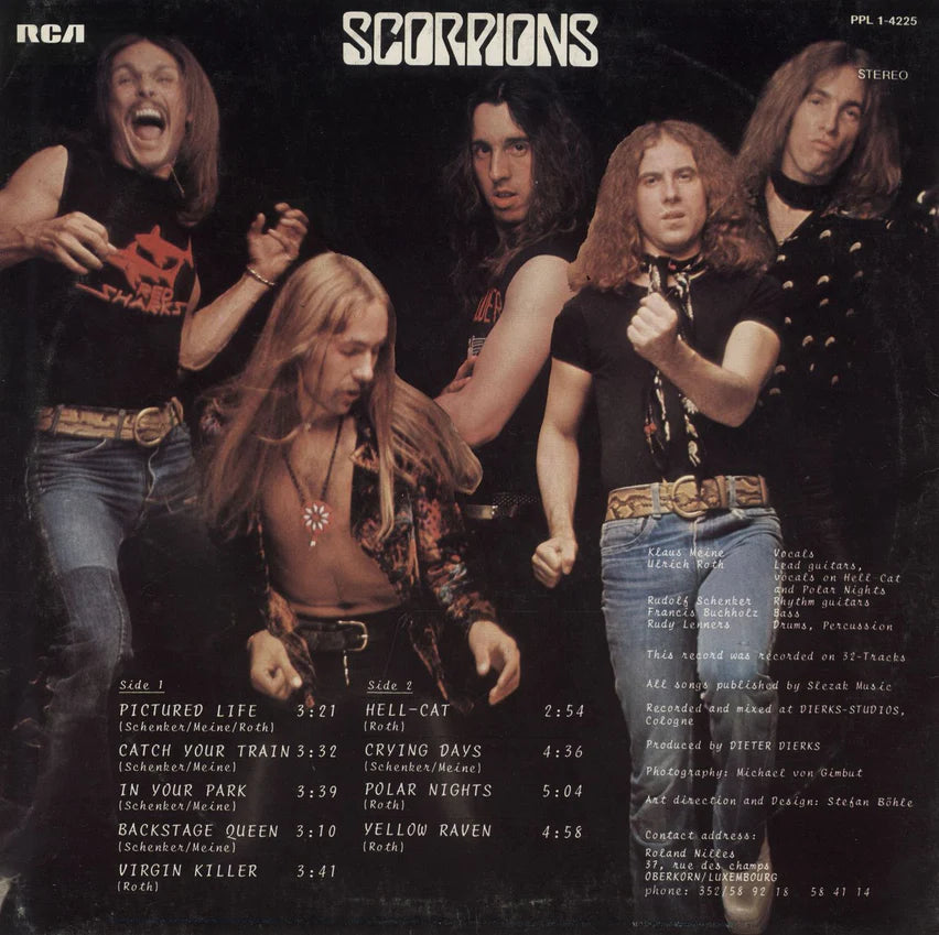 Scorpions-Virgin Killer  Vinyl LP