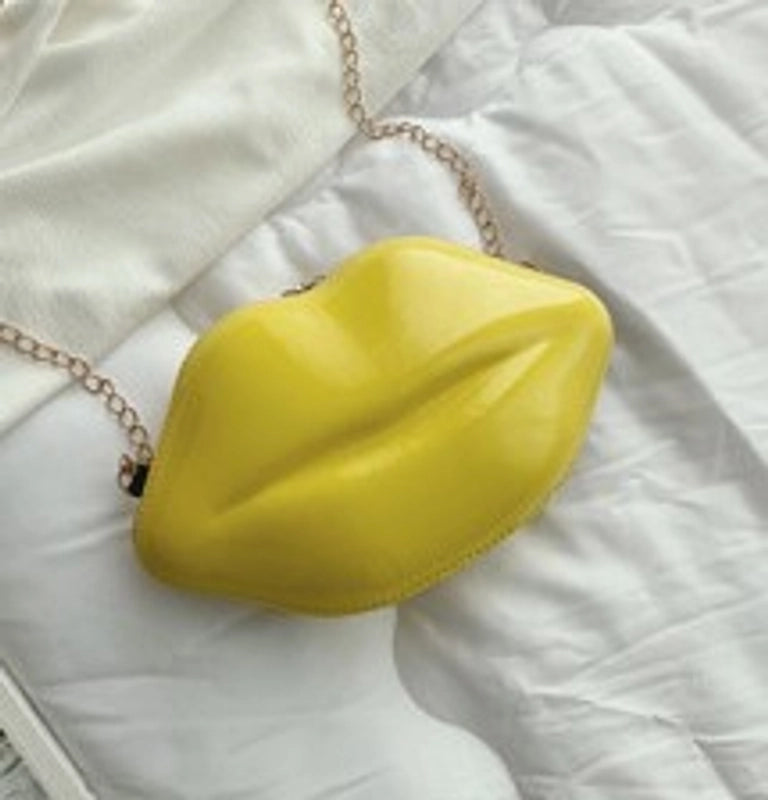 Women's Small Pu Leather Streetwear Chain Bag
