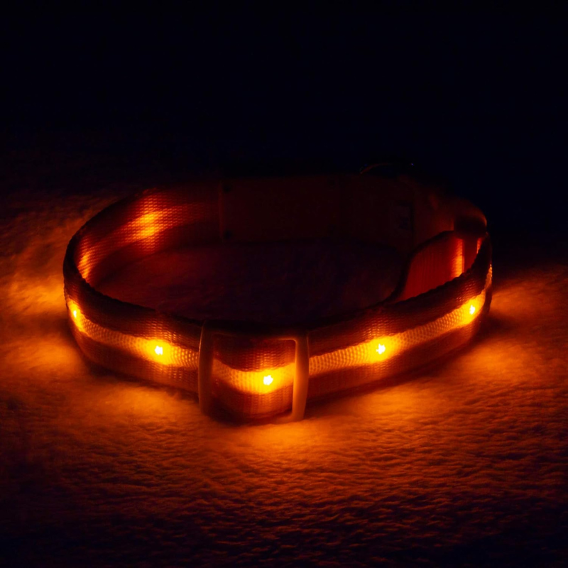 Adjustable Strap Design Dog Leash With LED Lighting