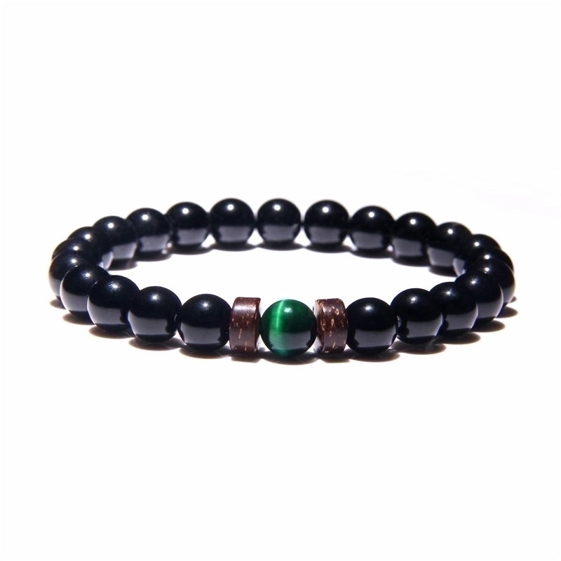 Minimalist Geometric Natural Stone Beaded Bracelets 1 Piece