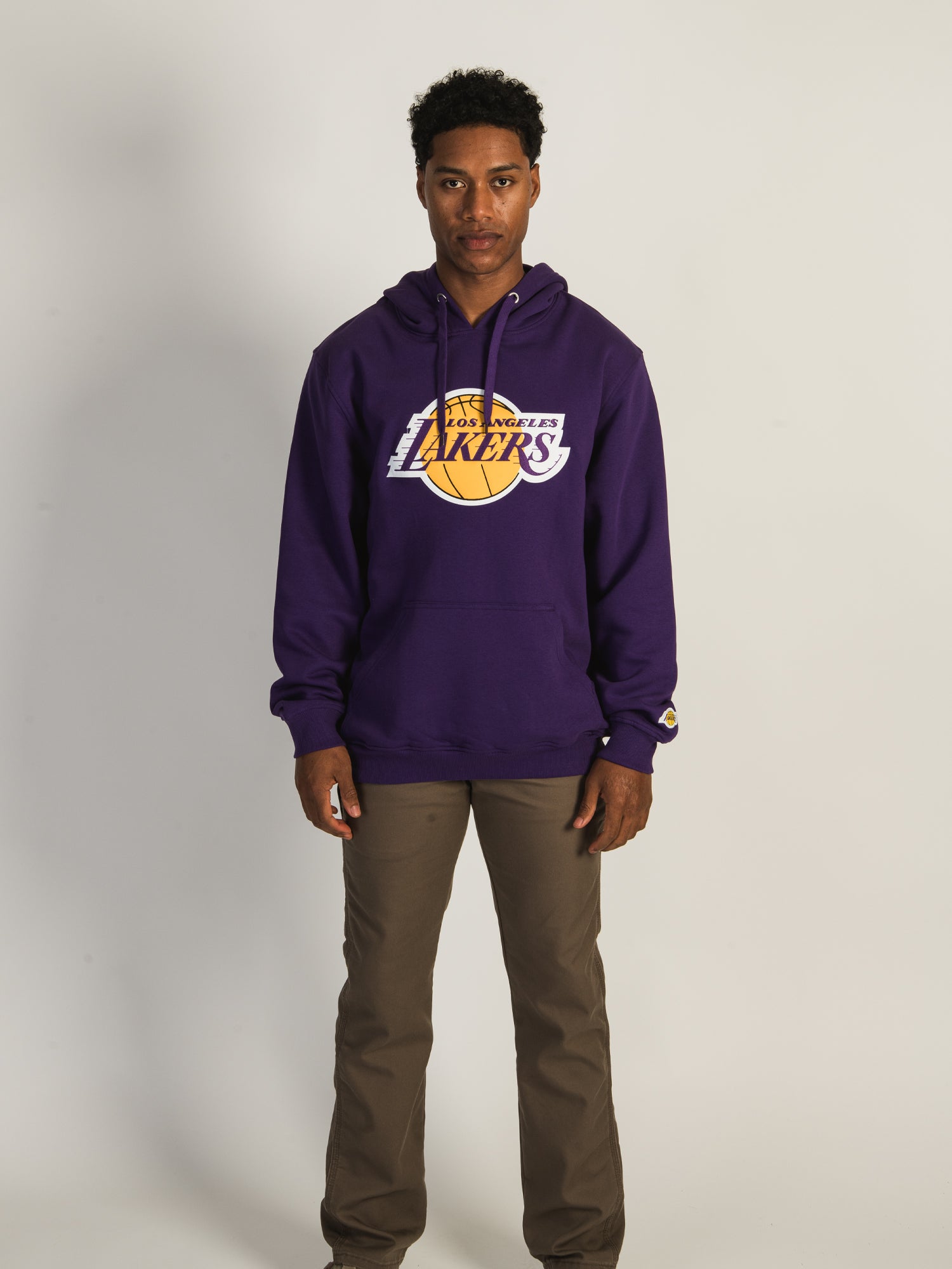 NBA LA LAKERS HARDWOOD PULL OVER HOODIE