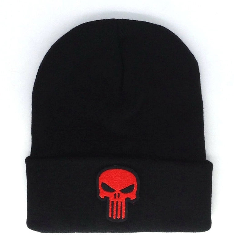 For Punisher Ghost Head Skull Knitted Hat For Men And Women Autumn And Winter Hat Street Dance Hat