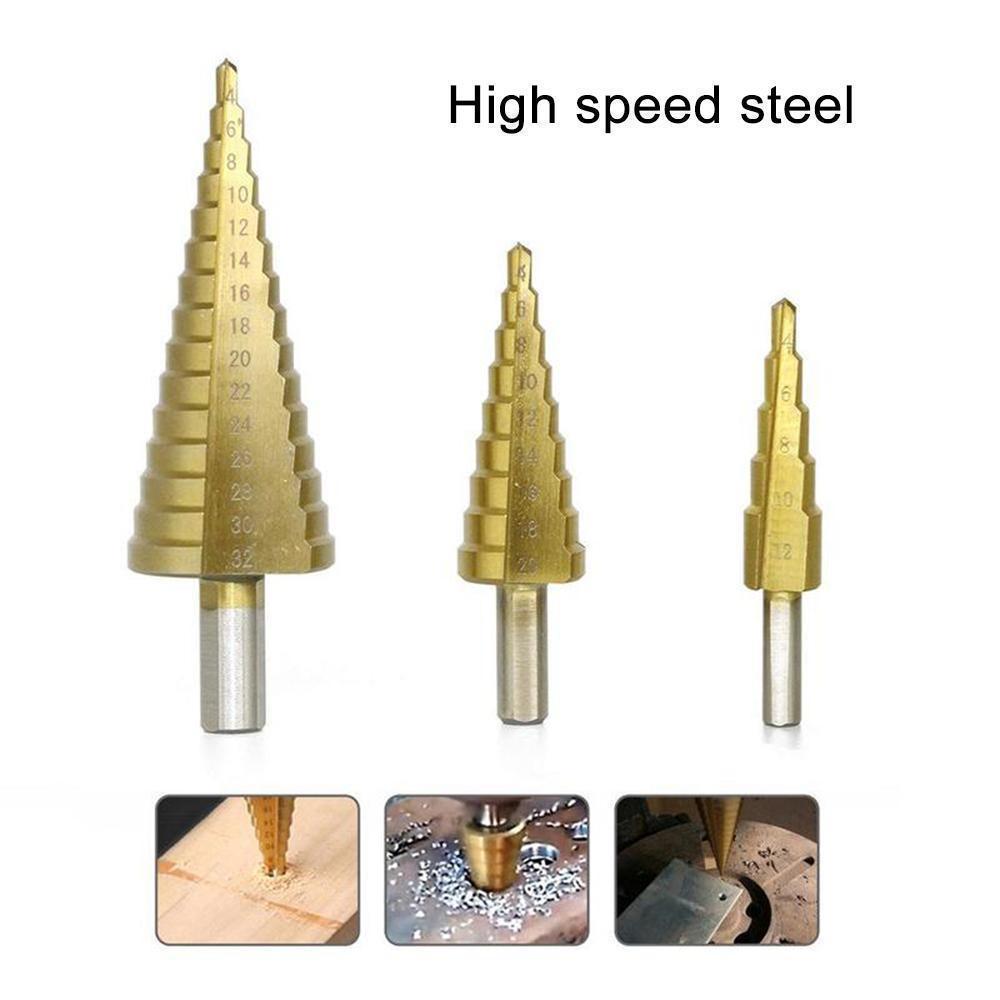 itanium Step Drill (3 pieces)