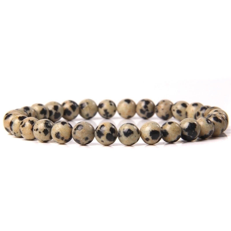 Fashion Marble Agate Beaded Bracelets 1 Piece