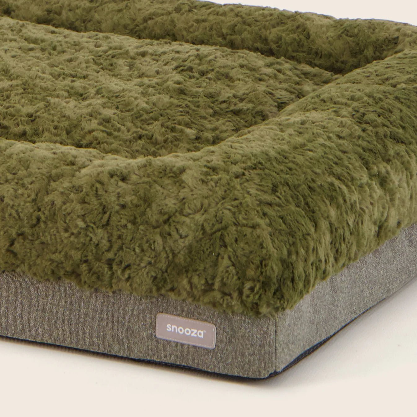 Ultra Comfort Ortho Lounge Dog Bed - Leaf