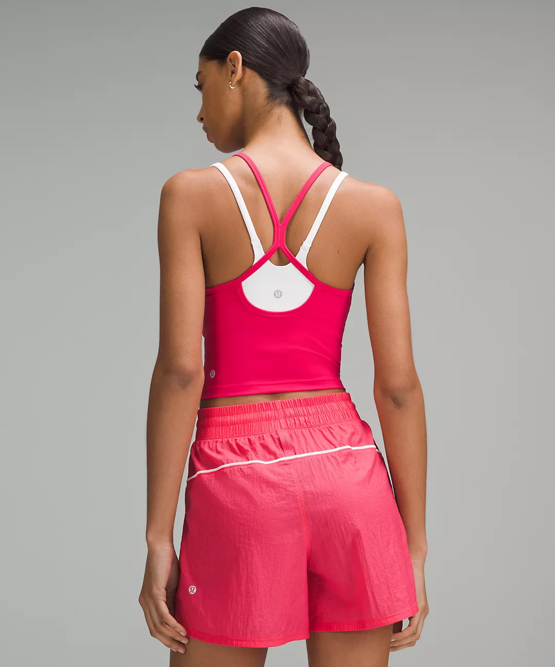 Wunder Train High-Neck Cross-Back Tank Top