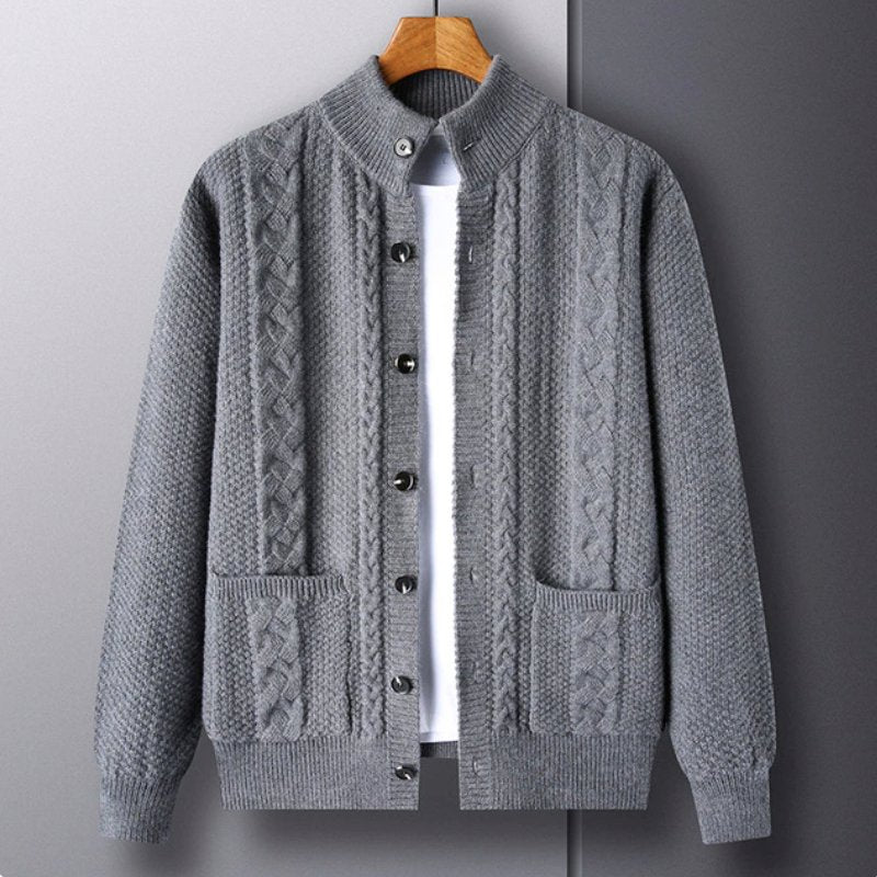 Refined Knit Cardigan Jacket