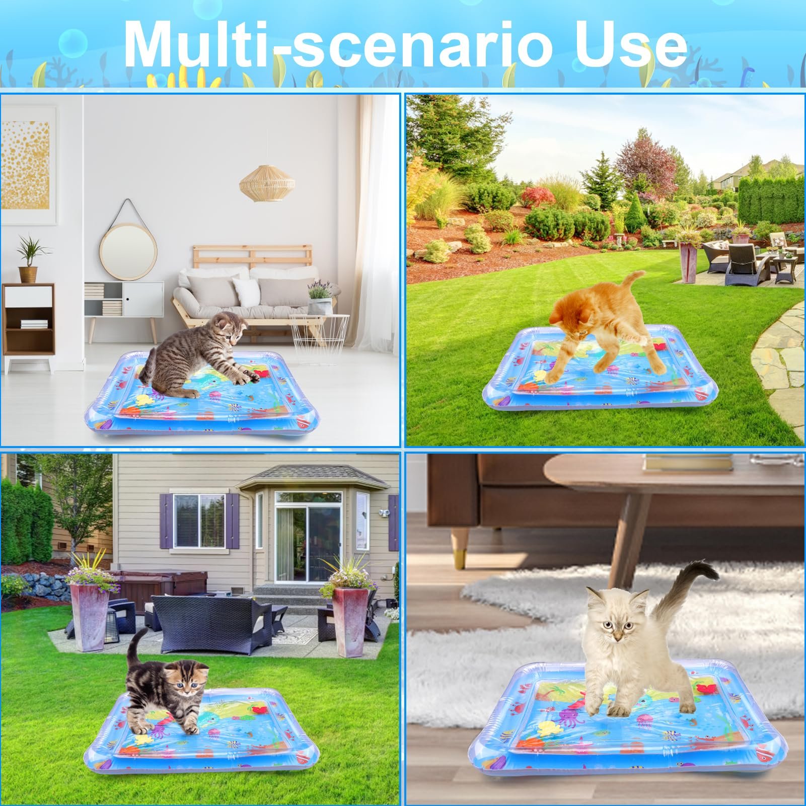 🔥Summer Hot Sale 47% - Pet Water Sensory Mat😺🐶