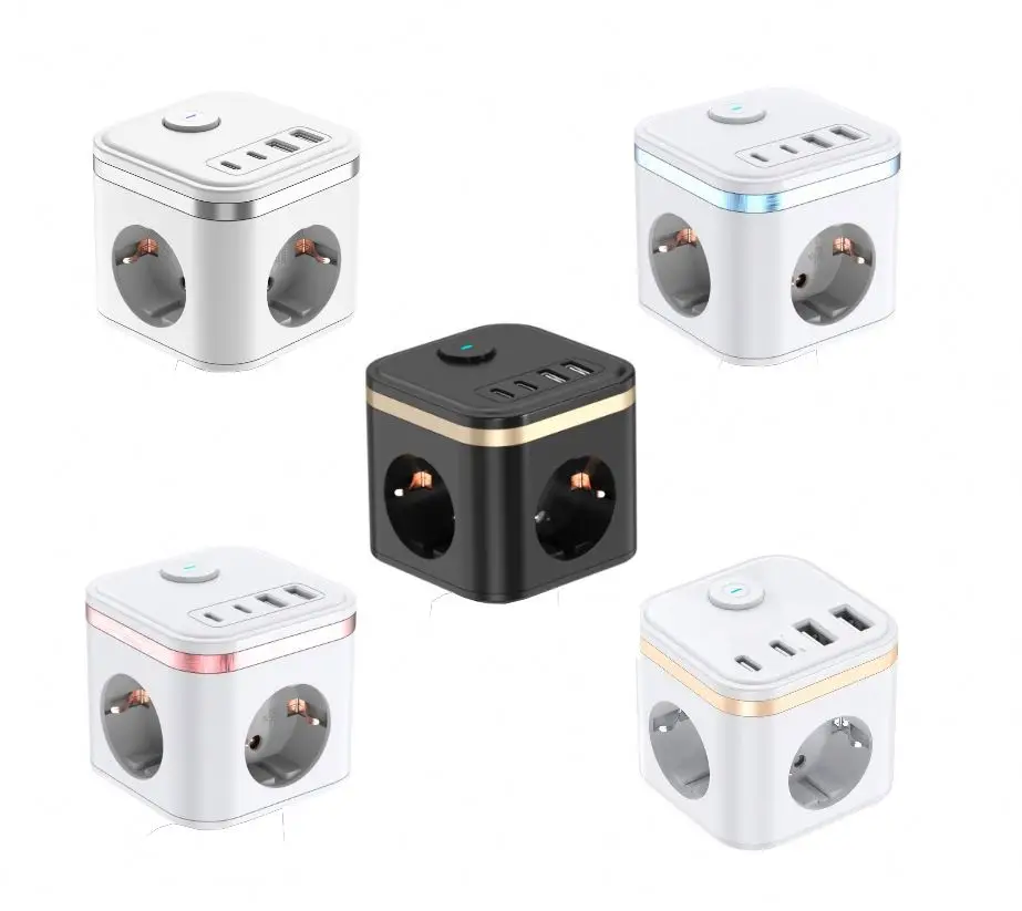 New Arrive Extension Multi Socket With Usb Port Smart Power Strip