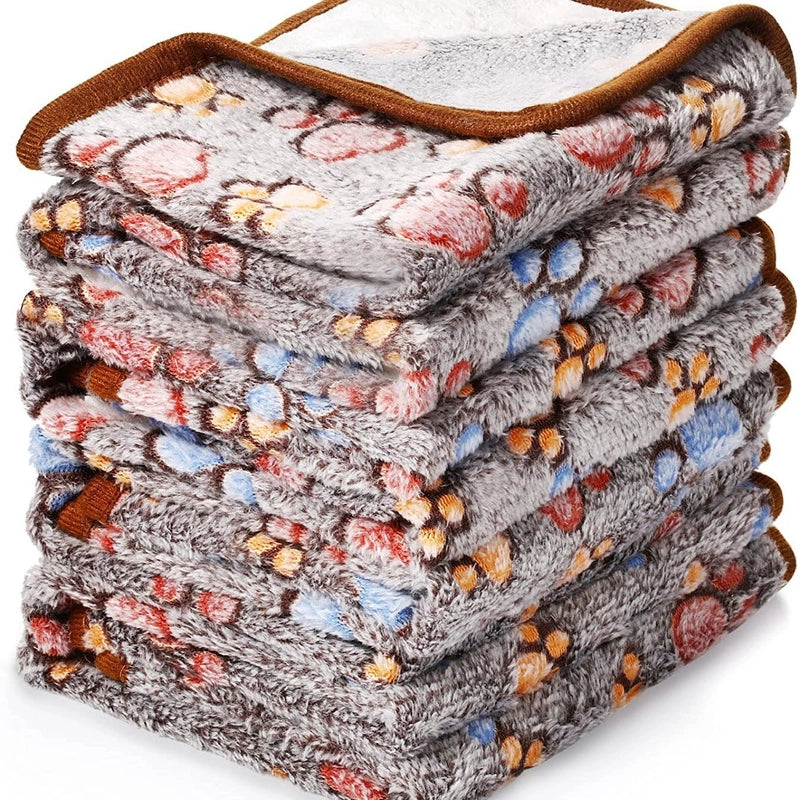 Cute Cloth Dog's Paw Pet Blanket