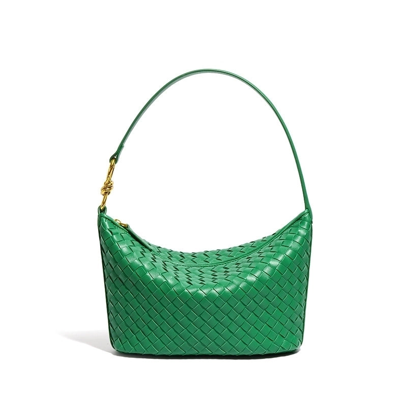 Women's Medium All Seasons Pu Leather Solid Color Basic Square Zipper Shoulder Bag