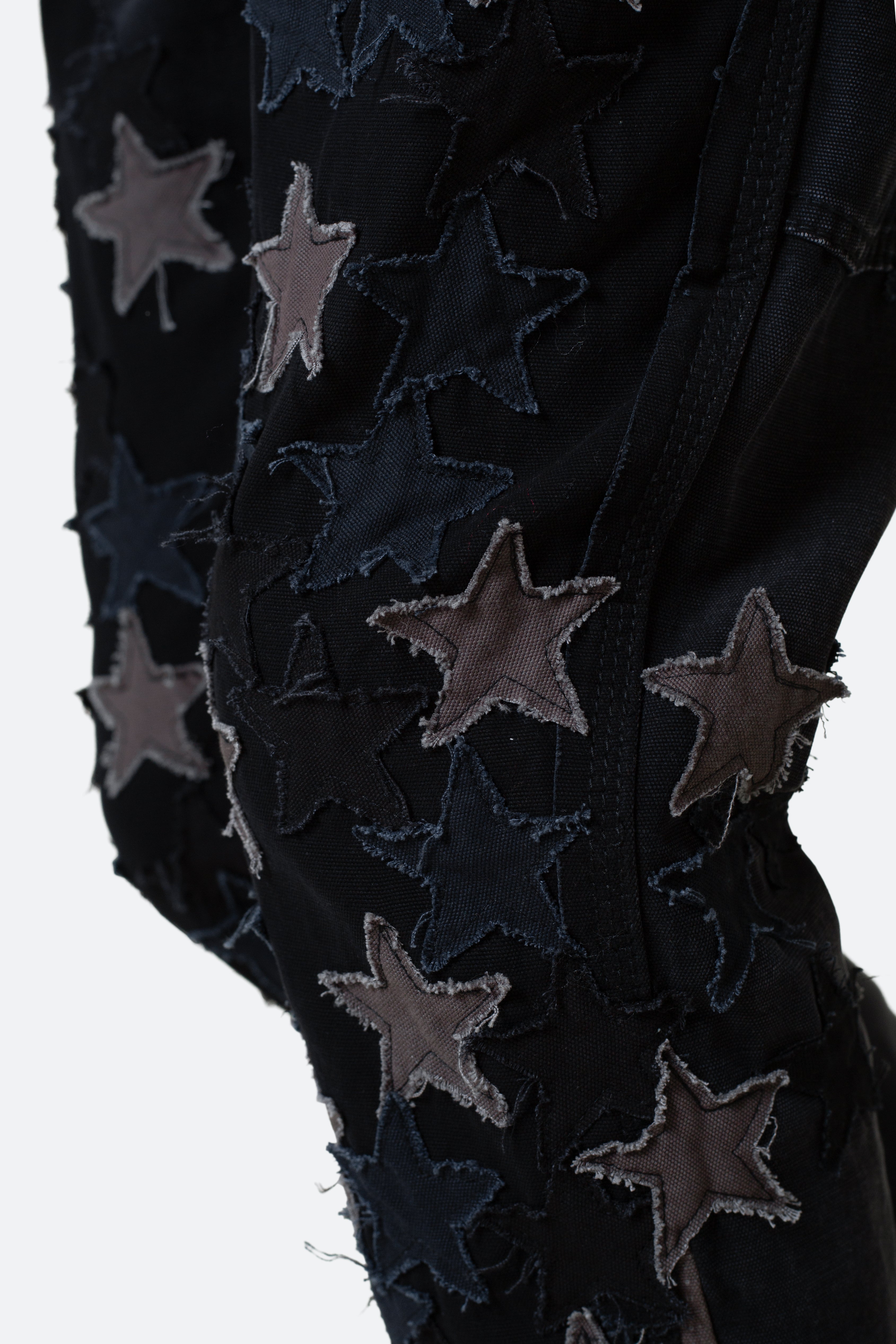 B451 Star Flare Denim - Black