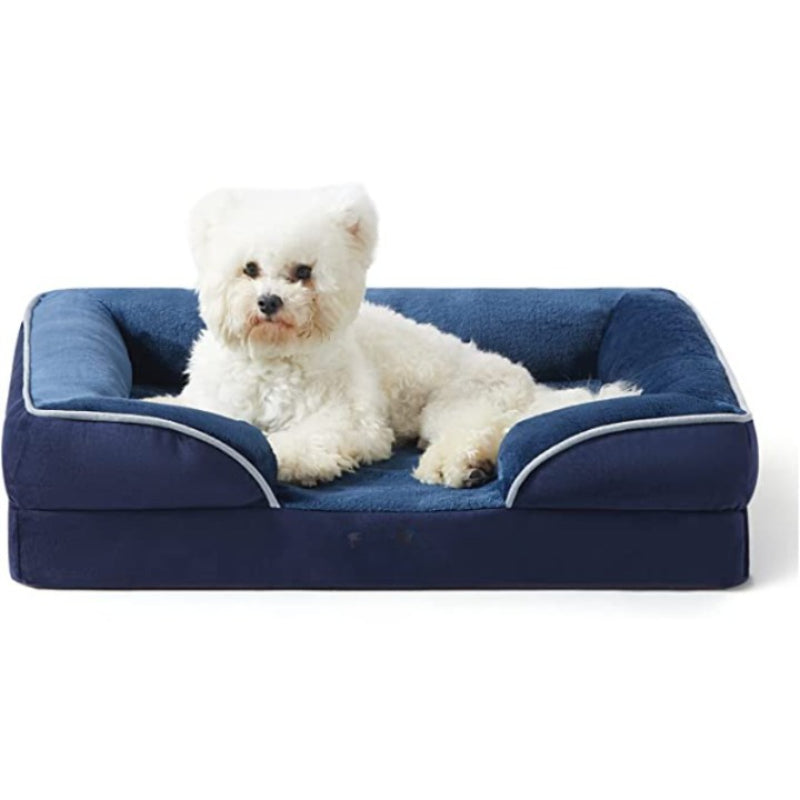 Orthopedic Dog bed - Waterproof . Foam Sofa with Nonskid Bottom Couch | Pet Bed for Dogs & Cats