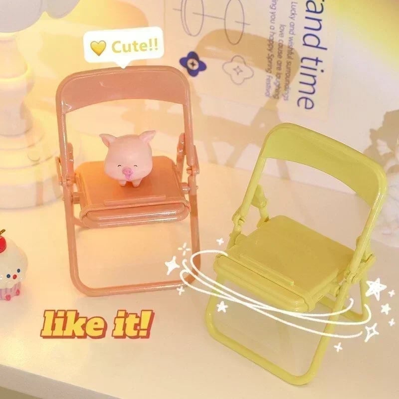 🔥(Last Day Promotion - 50% OFF) Cute Chair Phone Holder Stand-Buy 5 Get 5 Free - Save $30 Only Today!