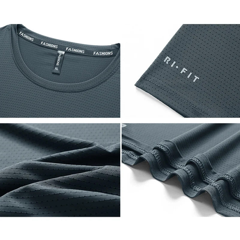 Men's Quick-Drying Ice Silk T-Shirt