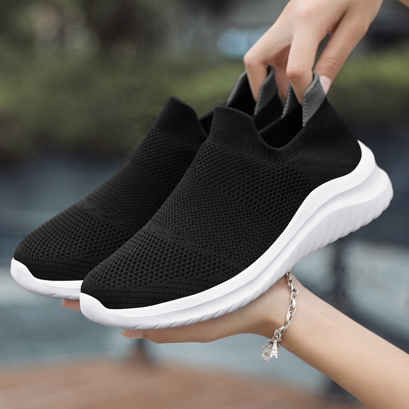 business Vulcanized Shoes Women Men Sneakers Slip on Casual Shoes Men Loafers 2024 New Walking Zapatillas Hombre Plus Couple Footwear