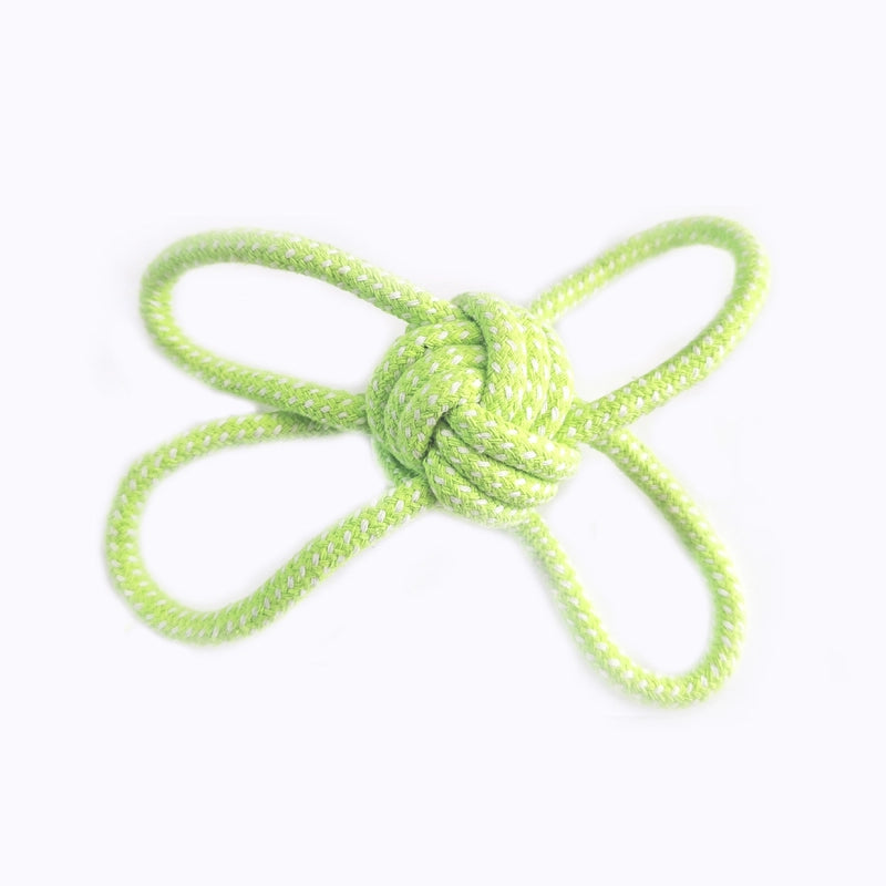 New Dog Toy Pet Cotton Rope Toy Hand-pulled Braided Ball Medium And Large Dog Interactive Bite Training Ball